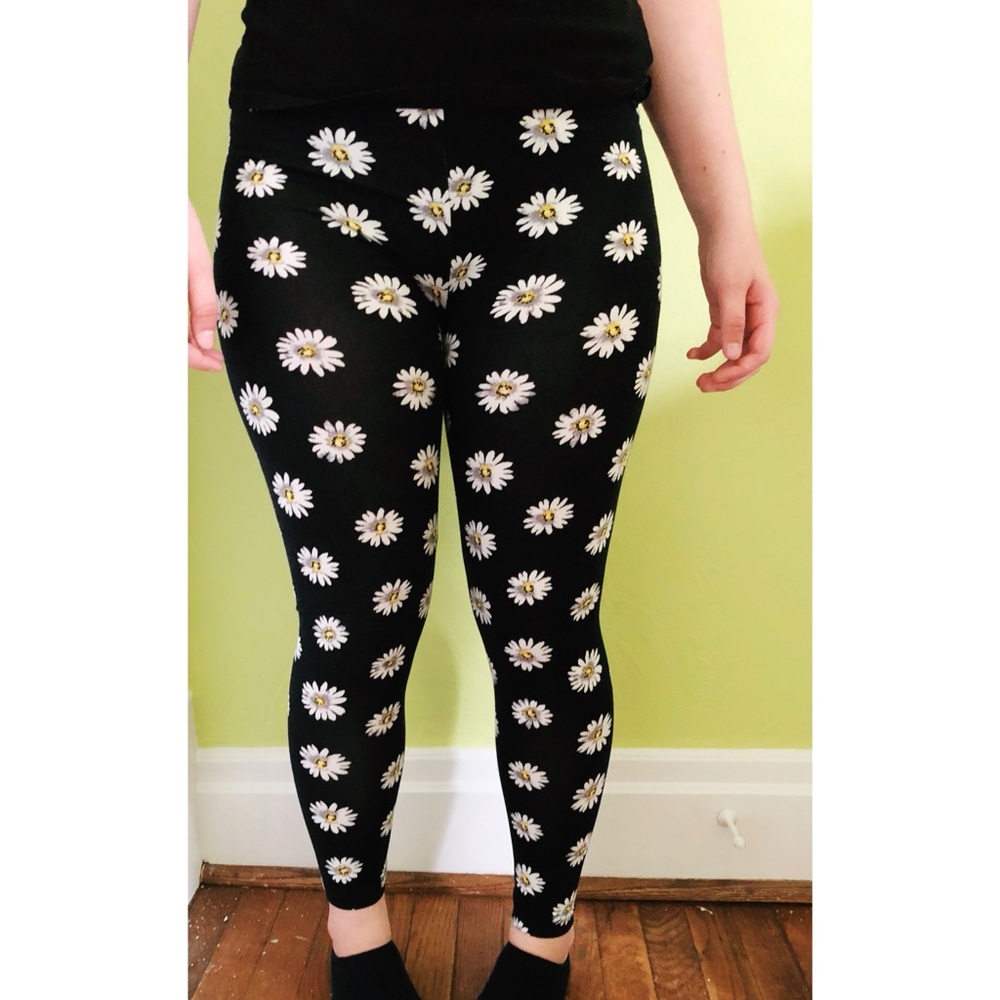 Daisy Print Pink Republic Leggings